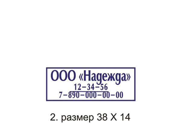 Образец №2